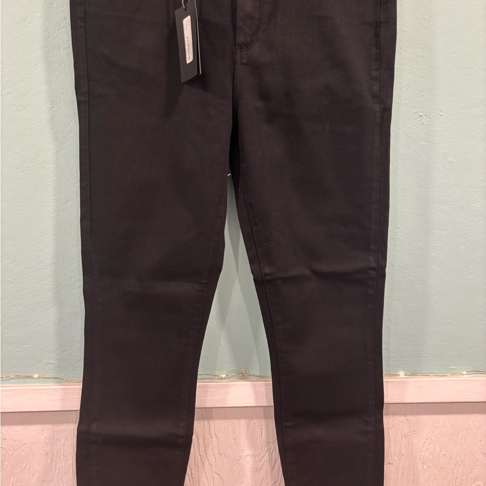 New Paige Black High rise with hem detail - Picture 6 of 8